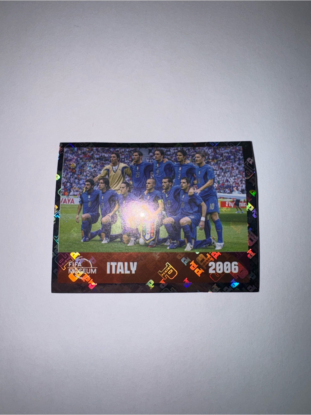 2026 Panini Fifa World Cup 26 - Fifa Museum Italy 2006 #FWC 17 Foil Sticker